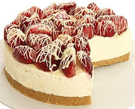 Strawberries & Cream Cheesecake